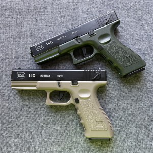 GLOCK18C Blowback Pistol Toy Gun Shell Ejecting_ (3)